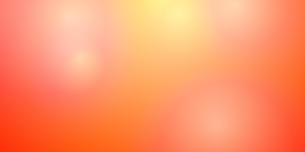 Abstract gradient orange color with light background