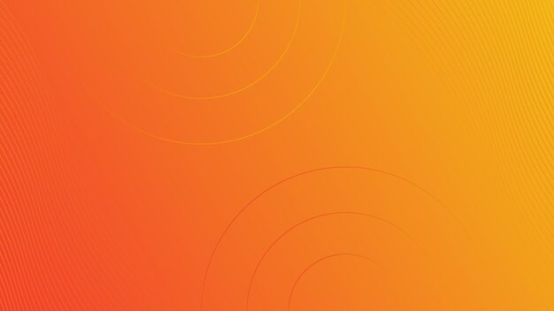 Abstract gradient orange wave background