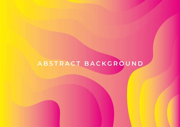 Vector abstract gradient papercut background template