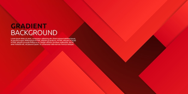 abstract gradient red background