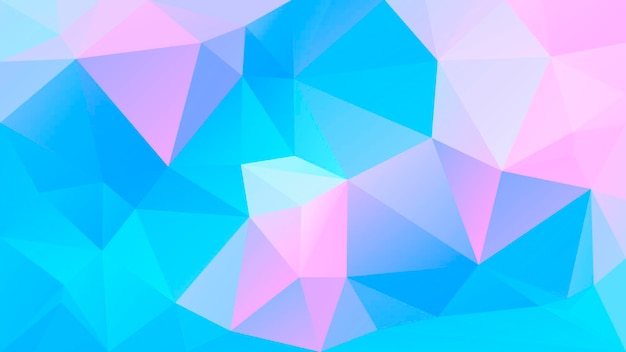 Abstract gradient triangle background