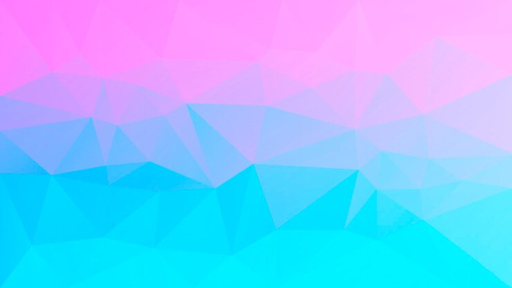 Vector abstract gradient triangle background