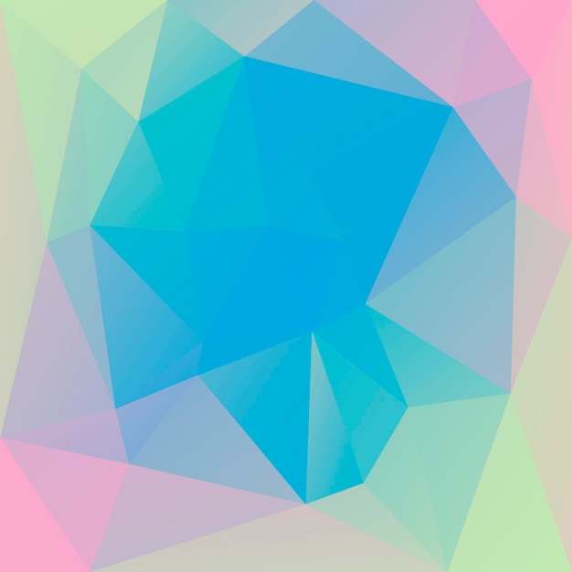 Abstract gradient triangle background