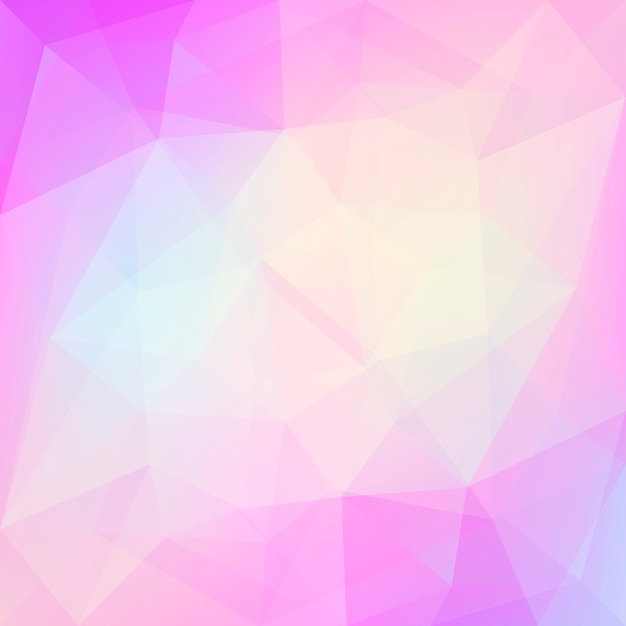 Abstract gradient triangle