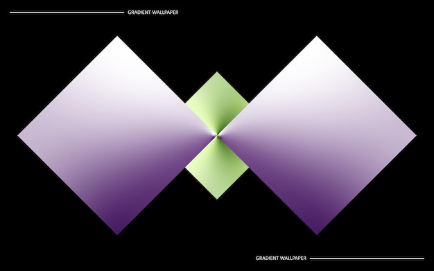 ベクトル 抽象的なグラディエントの壁紙デザイン