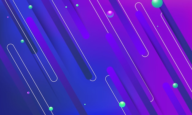 Vector abstract gradients geometric