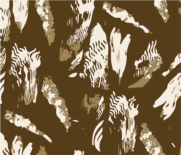 Abstract grafisch naadloos patroon vector illustratie