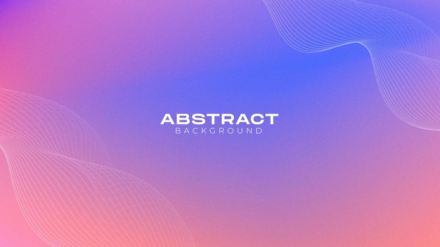 Vector abstract grainy gradient with lines background