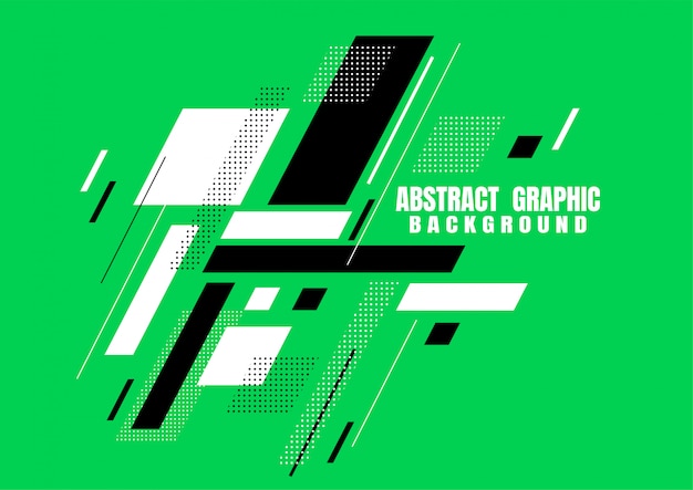 Vector abstract graphic geometric shapes design for cover