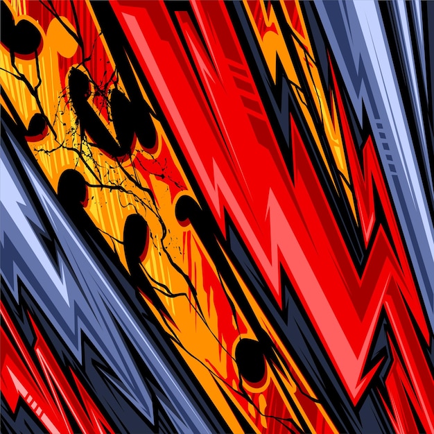 Abstract graphic pattern