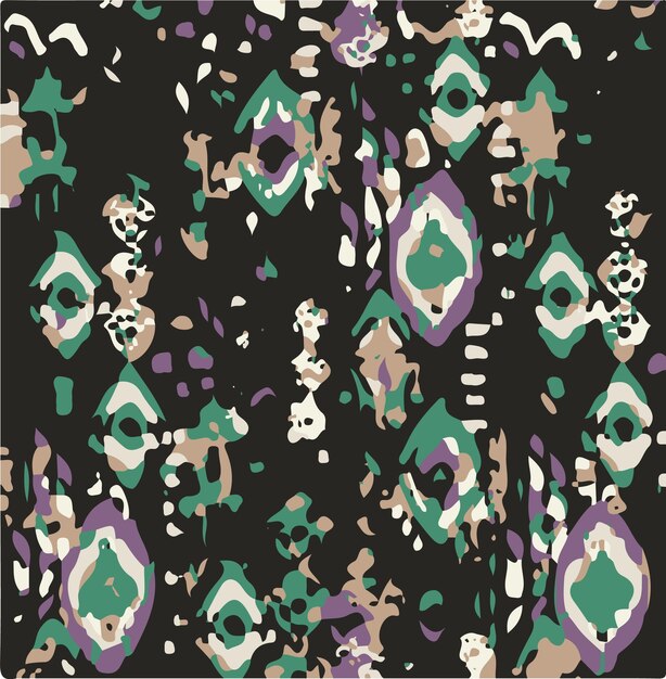 Vector abstract graphical seamless pattern vector illustration