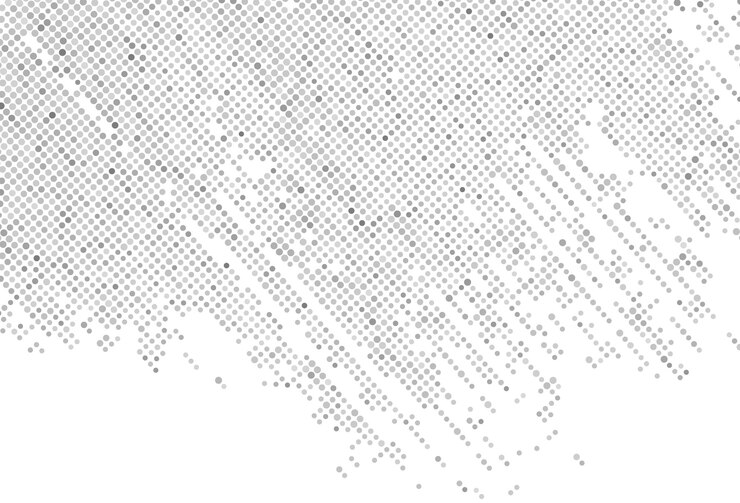 Vector abstract gray dotted brushstroke pattern free vector