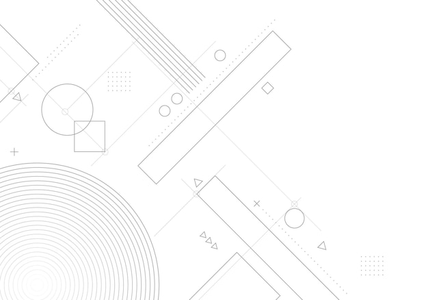 벡터 기하학적 아트웍 디자인 장식 스타일의 추상 회색 선 패턴입니다.