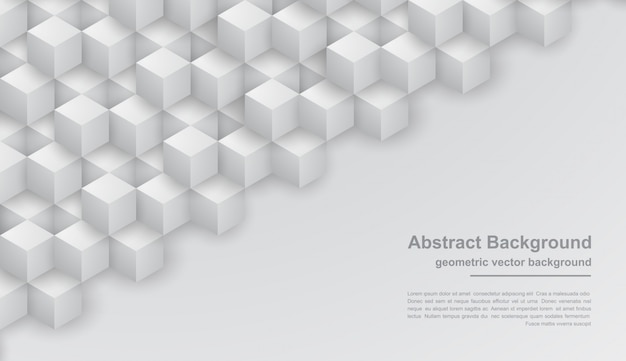 Vector abstract gray texture background with hexagon shapes.