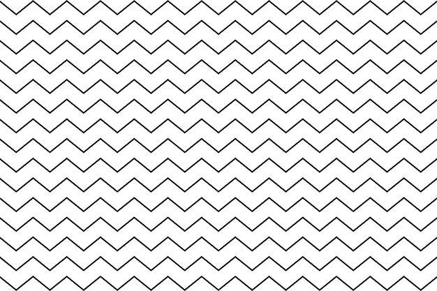 白い背景に抽象的な灰色のジグザグ線パターン