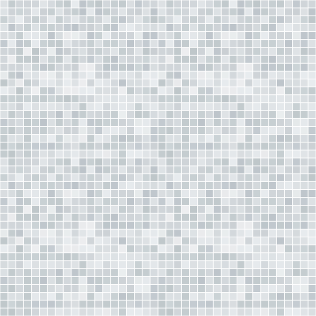 Vector abstract grayscale pixelated seamless pattern
