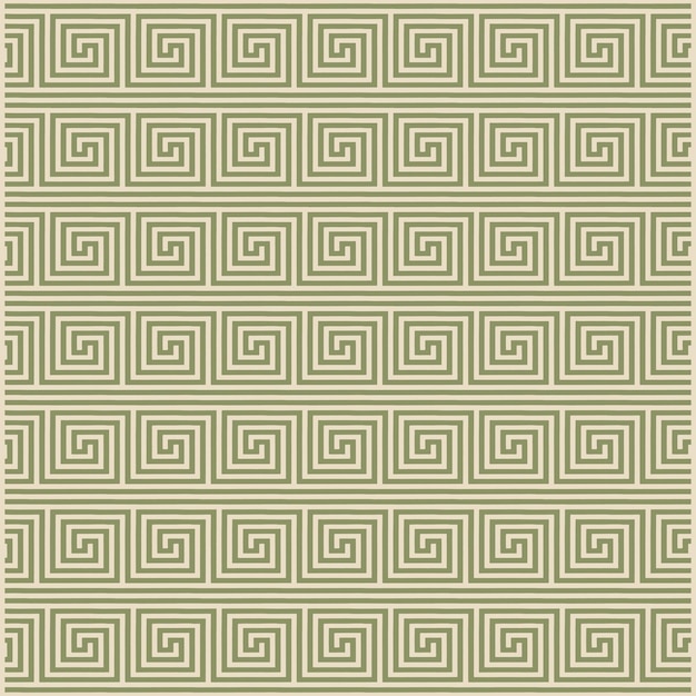 Abstract Greek pattern design and ornamental art Free Vector