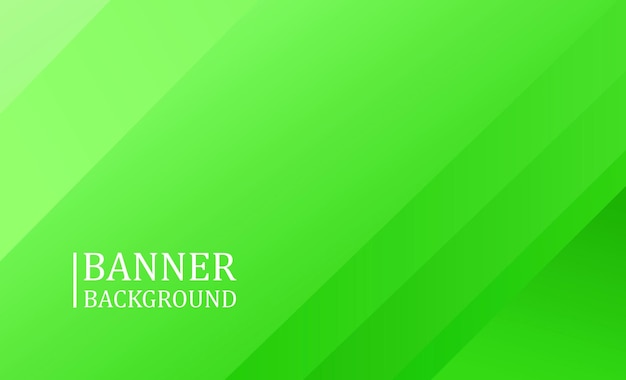 abstract green background banner template