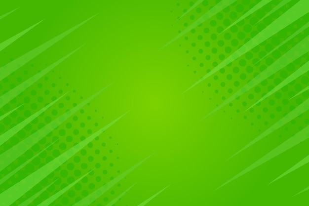 Vector abstract green background comic cartoon style background design vector