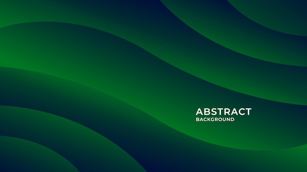 Abstract Green Background Design Template