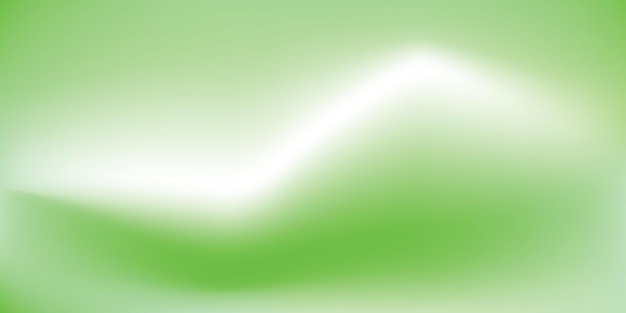 파도 벡터 일러스트와 함께 추상 녹색 배경