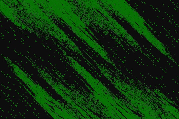 Vector abstract green and black grunge texture background