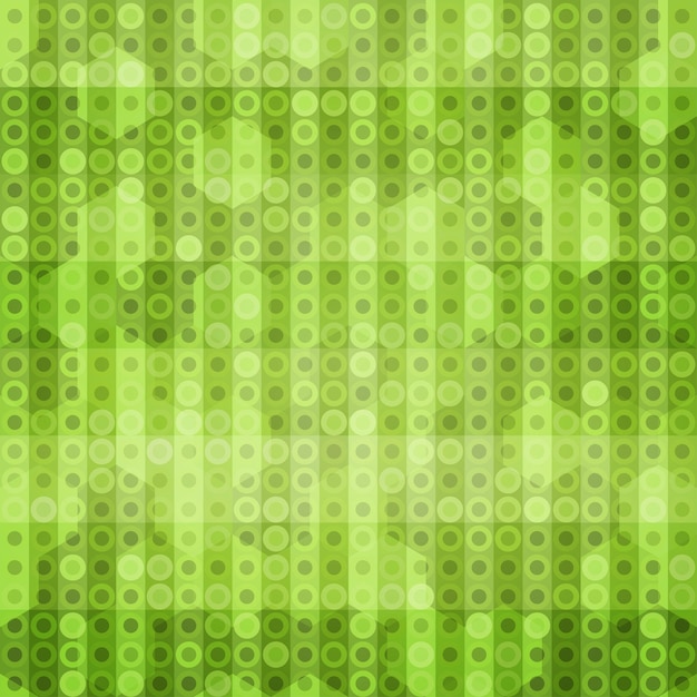 Abstract green circles seamless textures