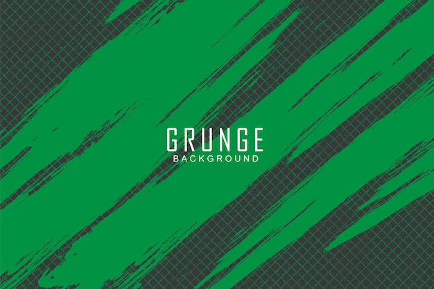 Abstract green color grunge background