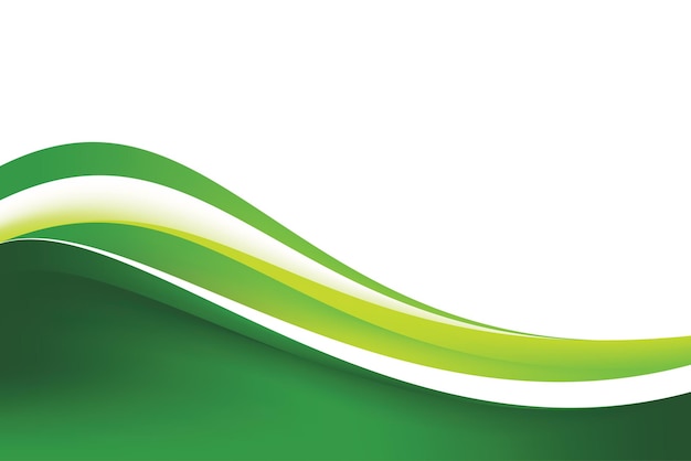 abstract green curve background