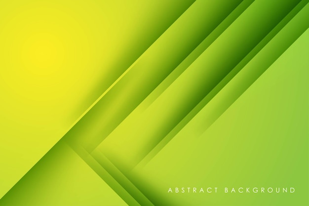 abstract green diagonal papercut background color shape