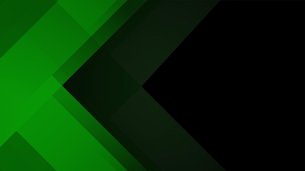 Abstract green geometric background