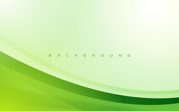 Vector abstract green gradient shiny shape background design