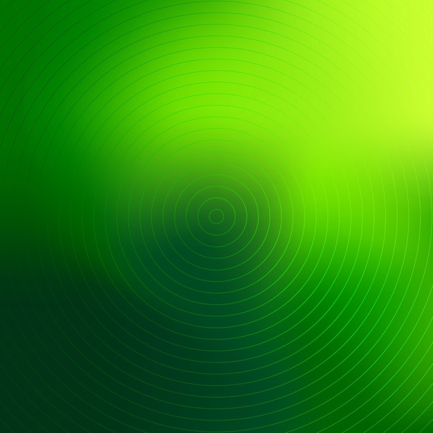 Vector abstract green gradient with soft color combination background with centered circle