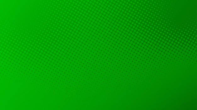 Abstract green halftone dotted background