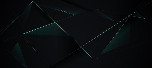 abstract green light element and a hightech background for promoting tech device products and for