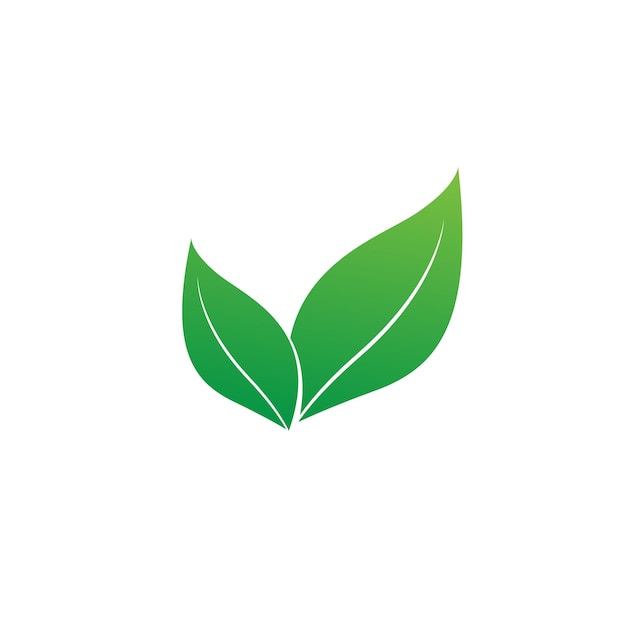 абстрактный зеленый счастливый символ растения символ шаблона логотипа счастливое натуральное дерево на белом фоне