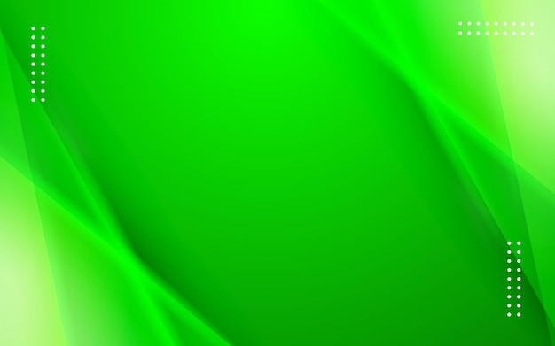 Abstract green neon light color background