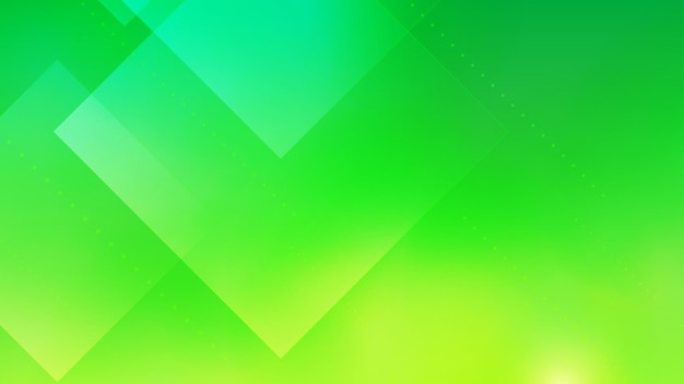 Abstract green overlay background with square shape