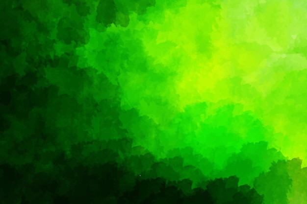 Vector abstract green watercolor texture background