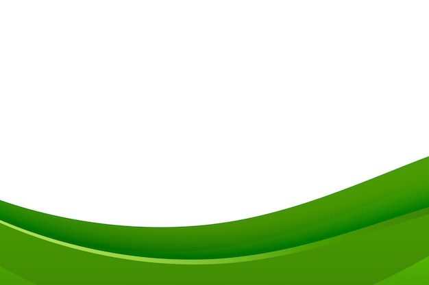 abstract green wave background
