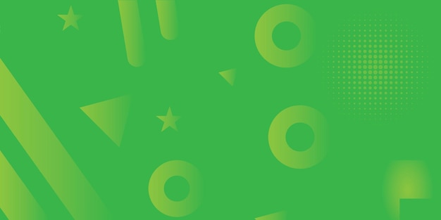 Vector abstract green