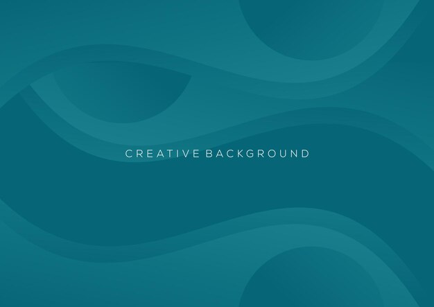 Abstract greenish blue background design