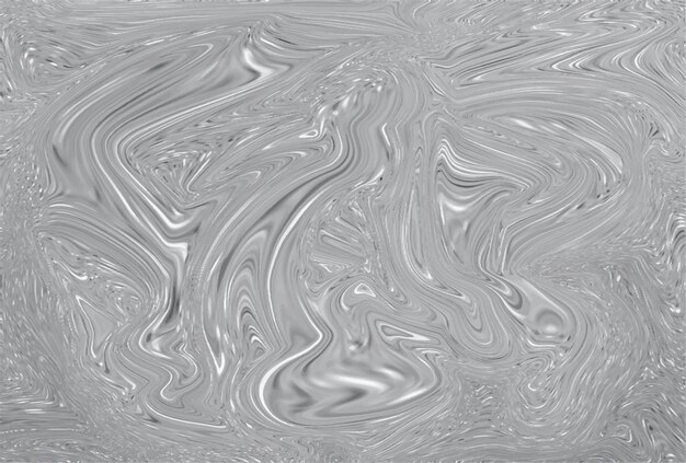 Абстрактный серый кислотный жидкий мраморный фон