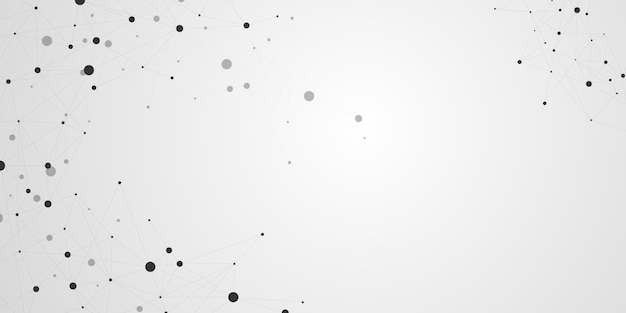 Abstract grey background, Particle dust