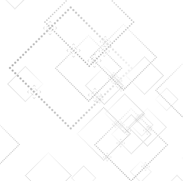 ベクトル 抽象的な灰色の幾何学的な技術の背景