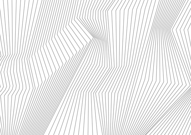 Abstract grey lines refraction vector background