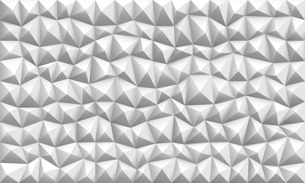 Vector abstract grey polygon geometric triangle vector background illustration.