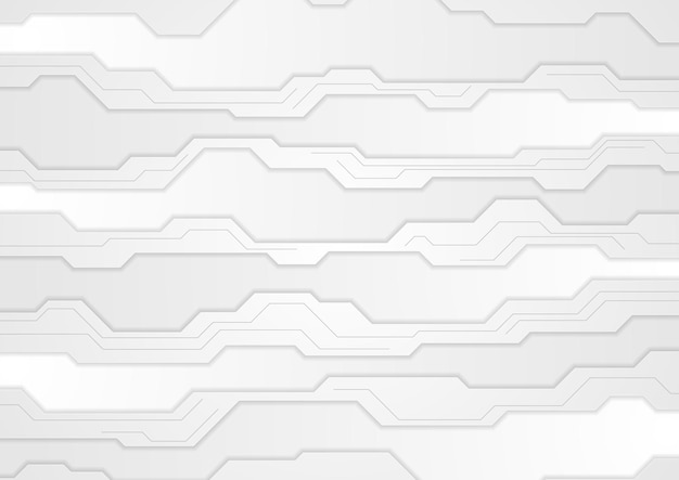Abstract grey technology futuristic background Modern vector graphic design
