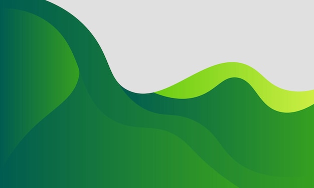 Abstract Groene golven achtergrond