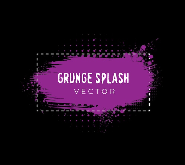 Abstract grunge banner background